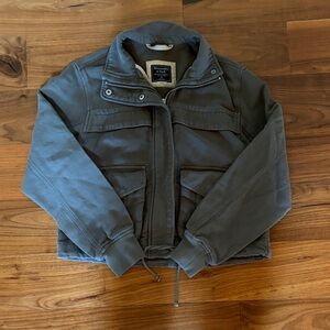 Abercrombie & Fitch Woman’s Green Cargo Jacket